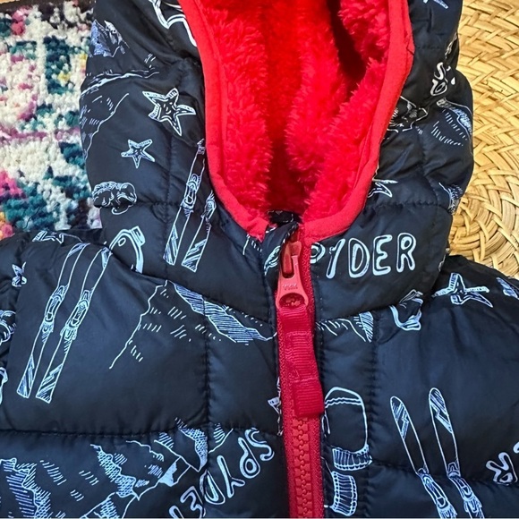 Spyder Fleece Lined Snow Suit Printed 24 Months - Picture 4 of 7